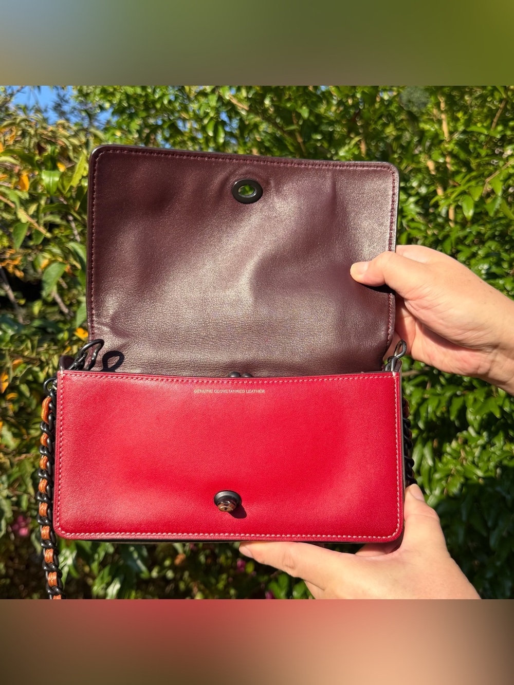Coach Dinky In Colorblock 56263 - Picture 8 of 11